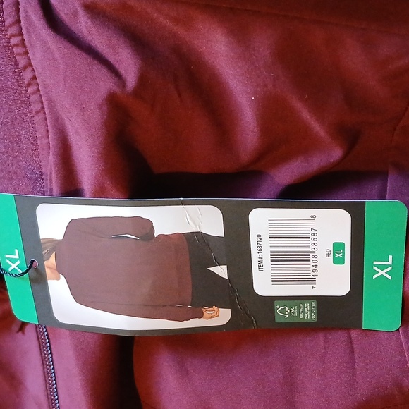 Banana Republic Burgundy Bomber Jacket - Picture 2 of 3